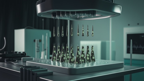 Hair cloning transplant